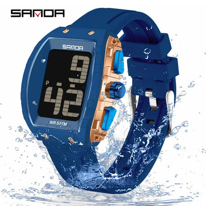SANDA Fashion Men's Digital Watch