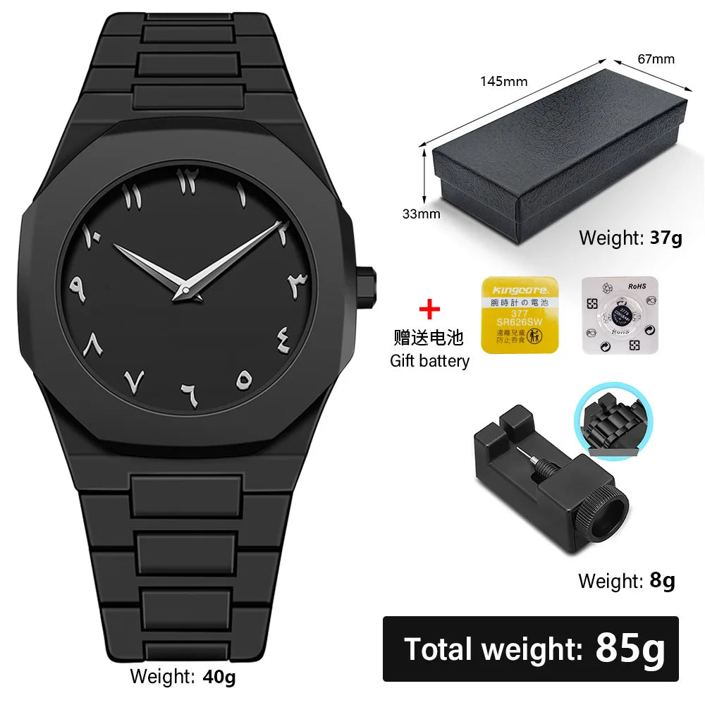 Minimalist Design Quartz Watch Casual Lightweight