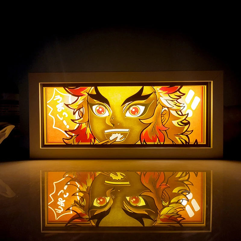 Anime Shadow Box Night Light