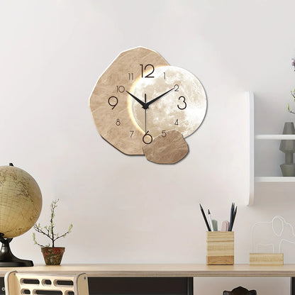 Modern Simple Moon Clock