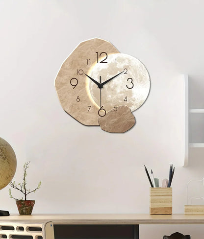 Modern Simple Moon Clock