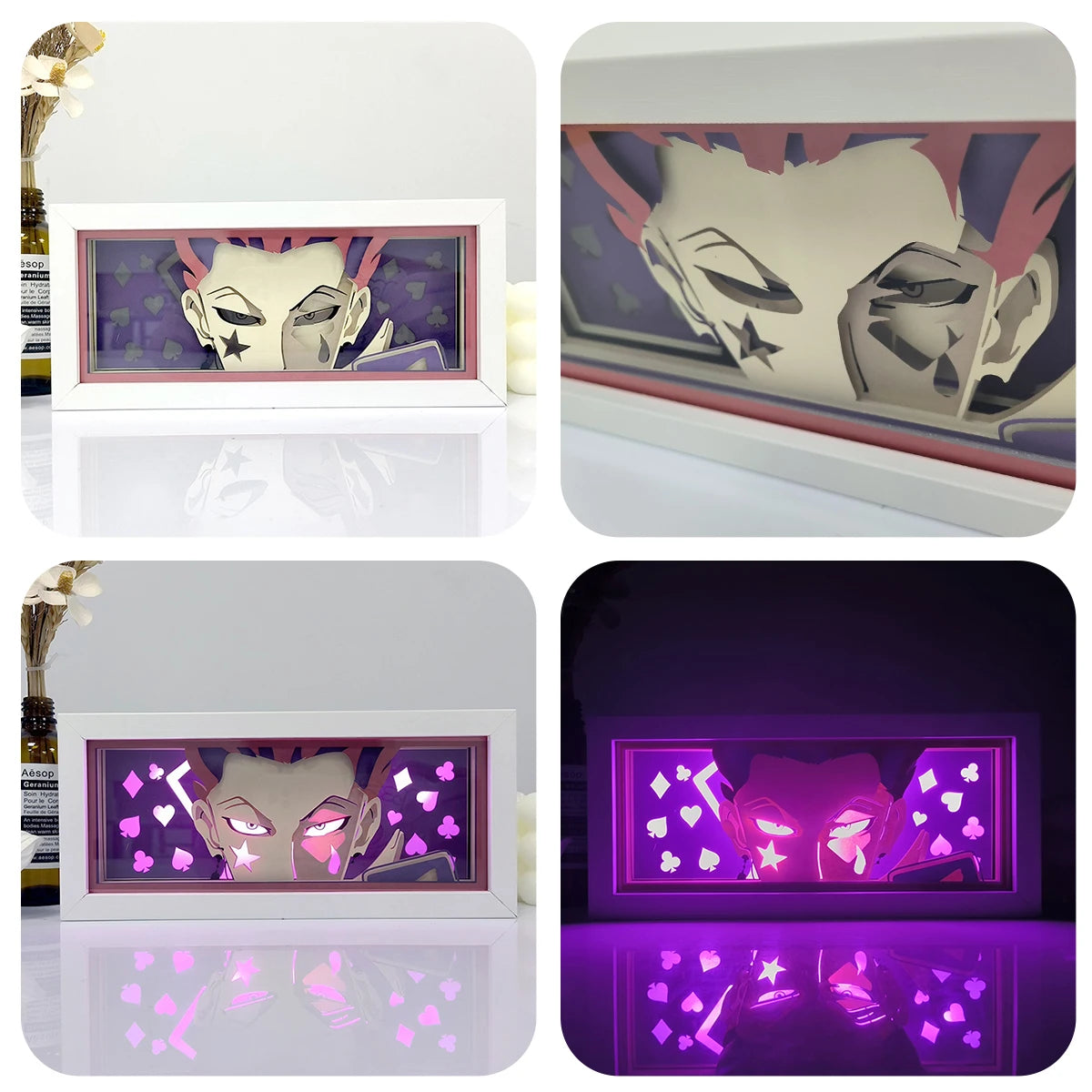 Anime Shadow Box Night Light