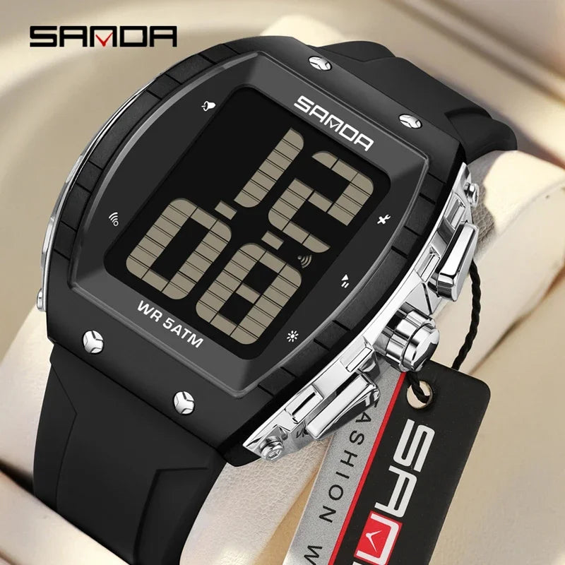SANDA Fashion Men's Digital Watch