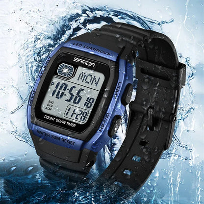 SANDA New Fashion Youth Electronic Watch