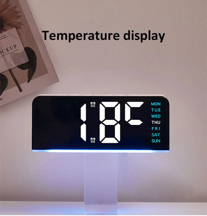 7'' LED Digital Alarm Clock/Night Light