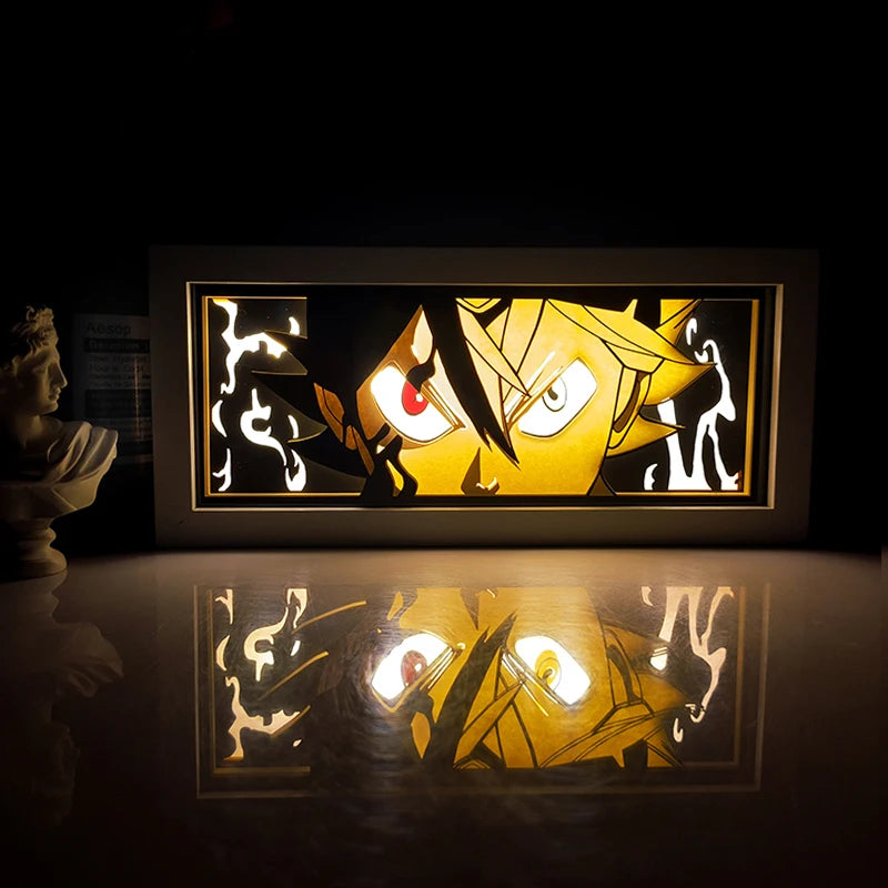 Anime One Piece Series Paper Cut Shadow Box