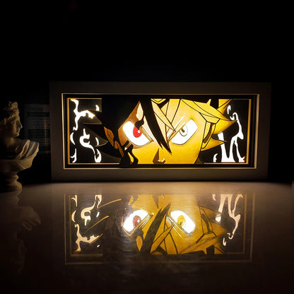 Anime One Piece Series Paper Cut Shadow Box