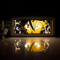 Anime One Piece Series Paper Cut Shadow Box
