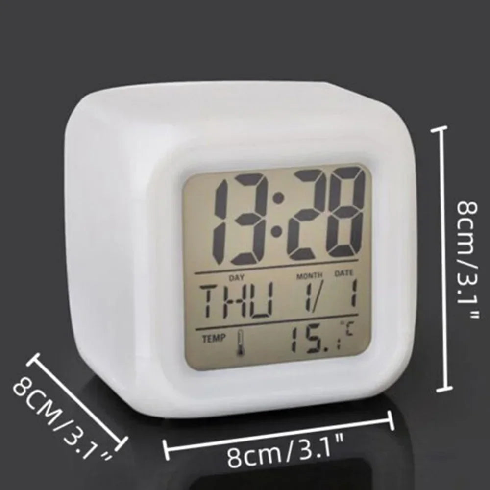 8x8x8cm Anime One Piece LED Alarm