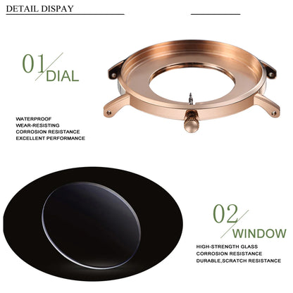 HANNAH MARTIN Brand Quality Stainless Steel Japan Quartz Women's Watch