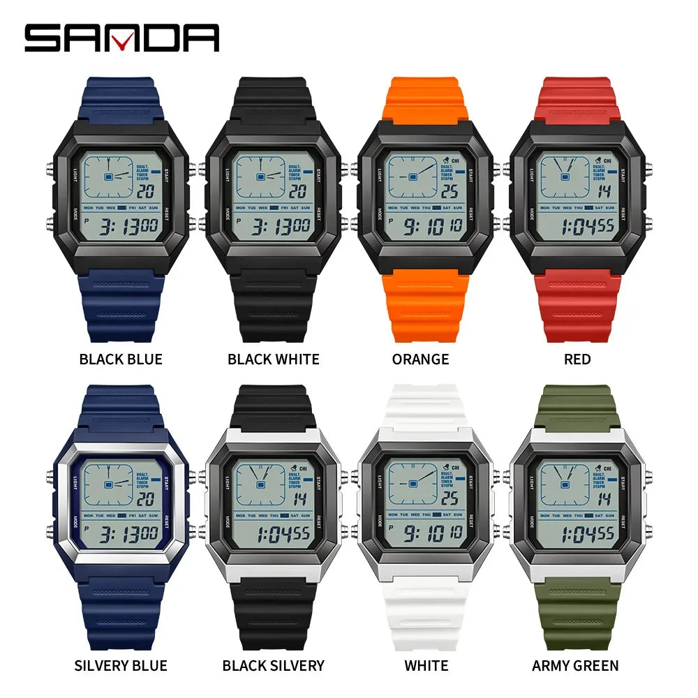 SANDA 6307 Fashion Digital Watches