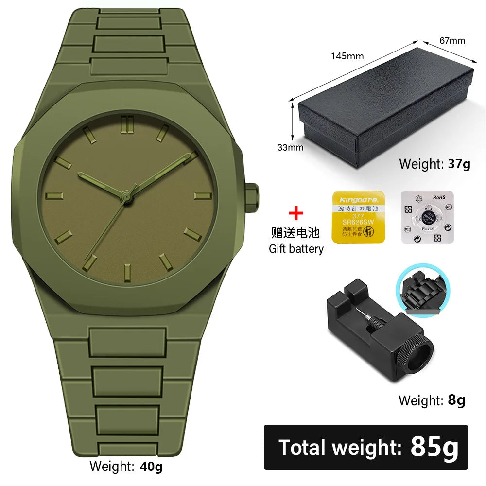 Minimalist Design Quartz Watch Casual Lightweight
