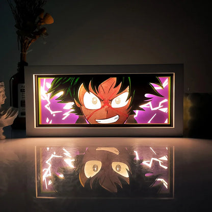 Anime Shadow Box Night Light