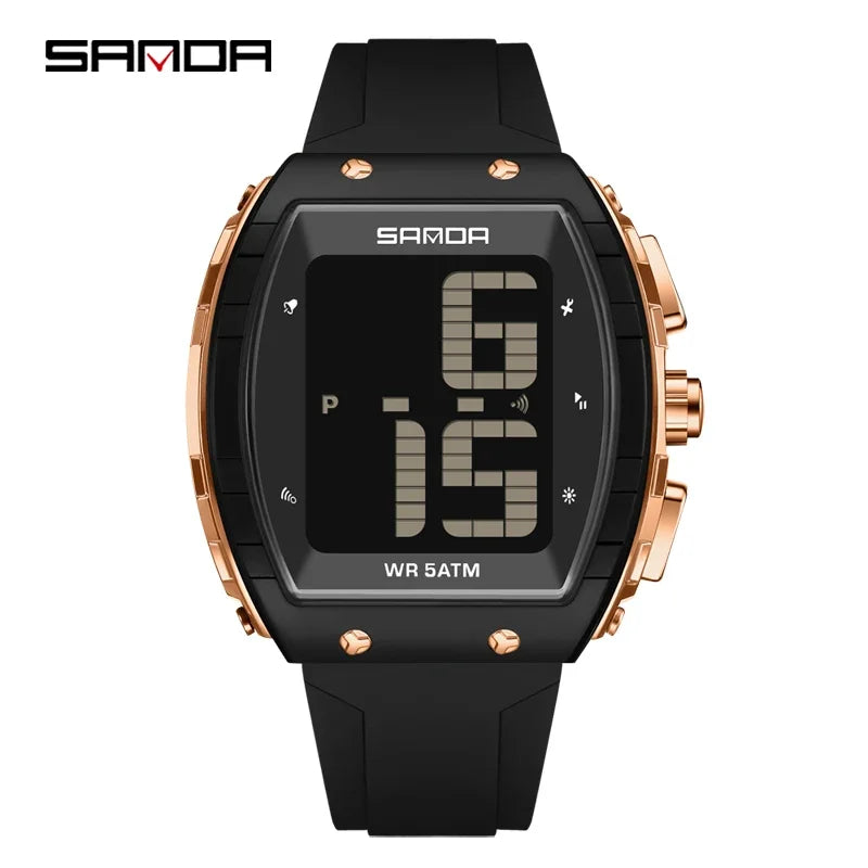 SANDA Fashion Men's Digital Watch
