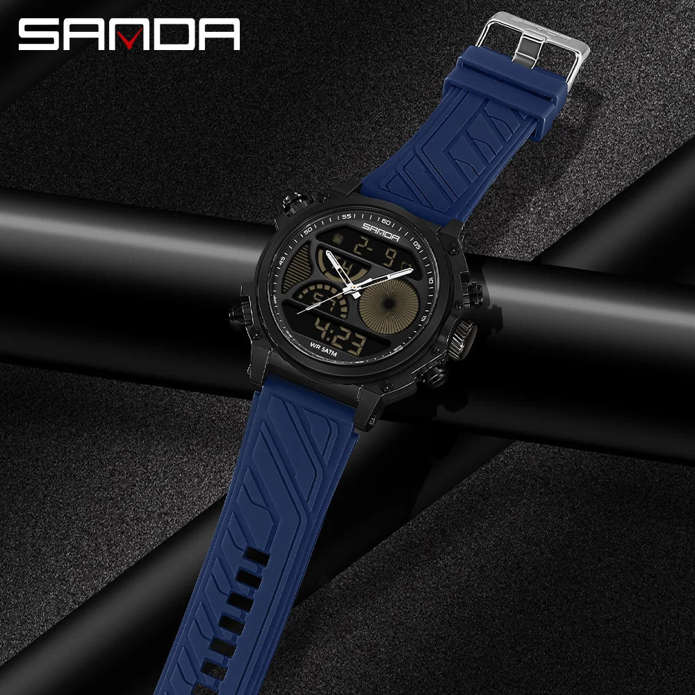 SANDA 6236 Military Led Digital Watch