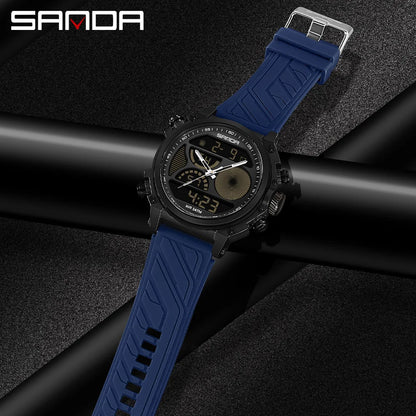 SANDA 6236 Military Led Digital Watch