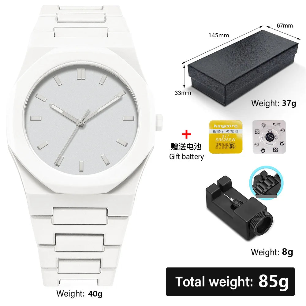 Minimalist Design Quartz Watch Casual Lightweight