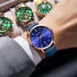 LIGE Sunkta Ultra Thin Watches for Retro Business