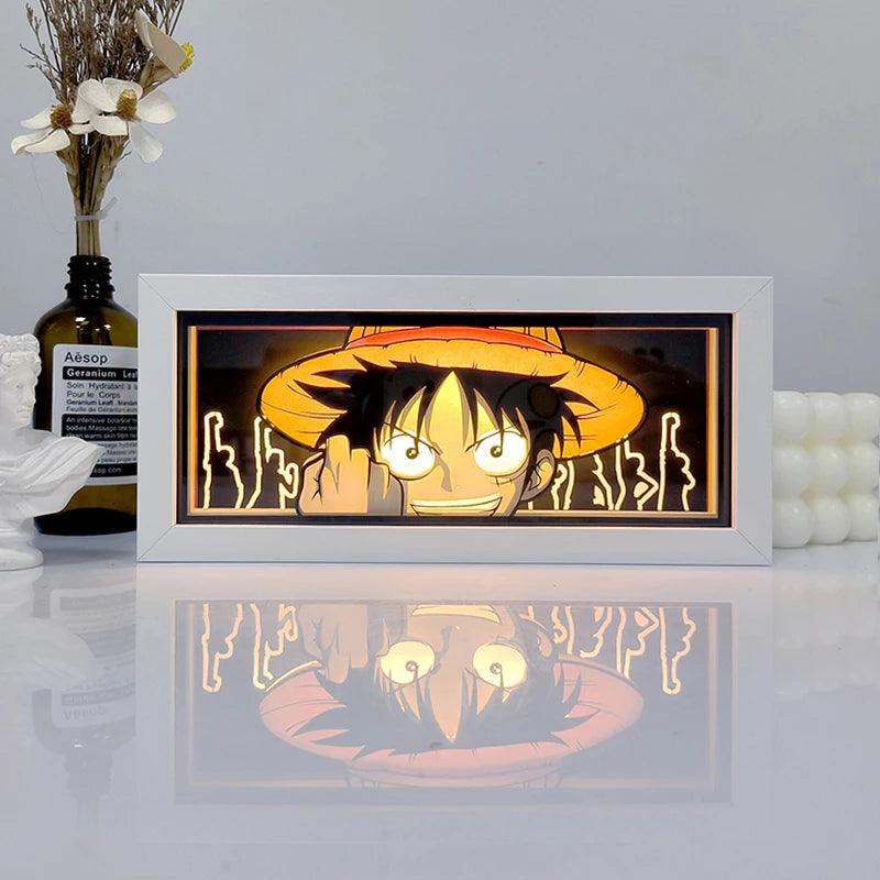 Anime Shadow Box Night Light
