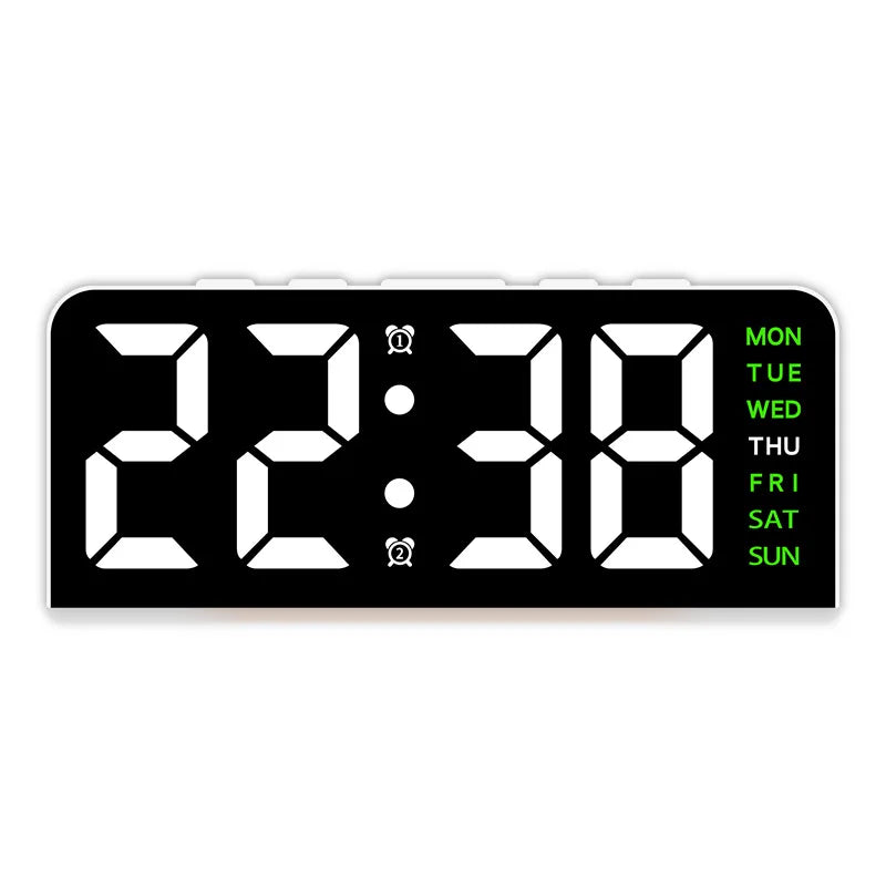 7'' LED Digital Alarm Clock/Night Light