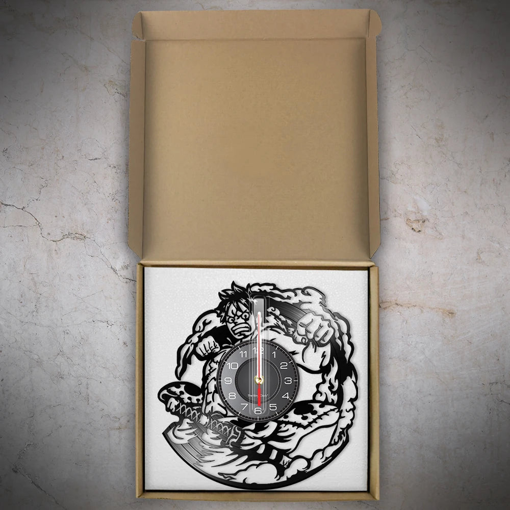 Luffy Vinyl Wall-mounted Clock