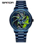 SANDA Spinning Car Rim Watch