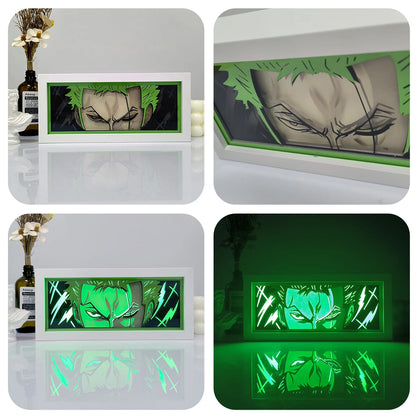 Anime Shadow Box Night Light