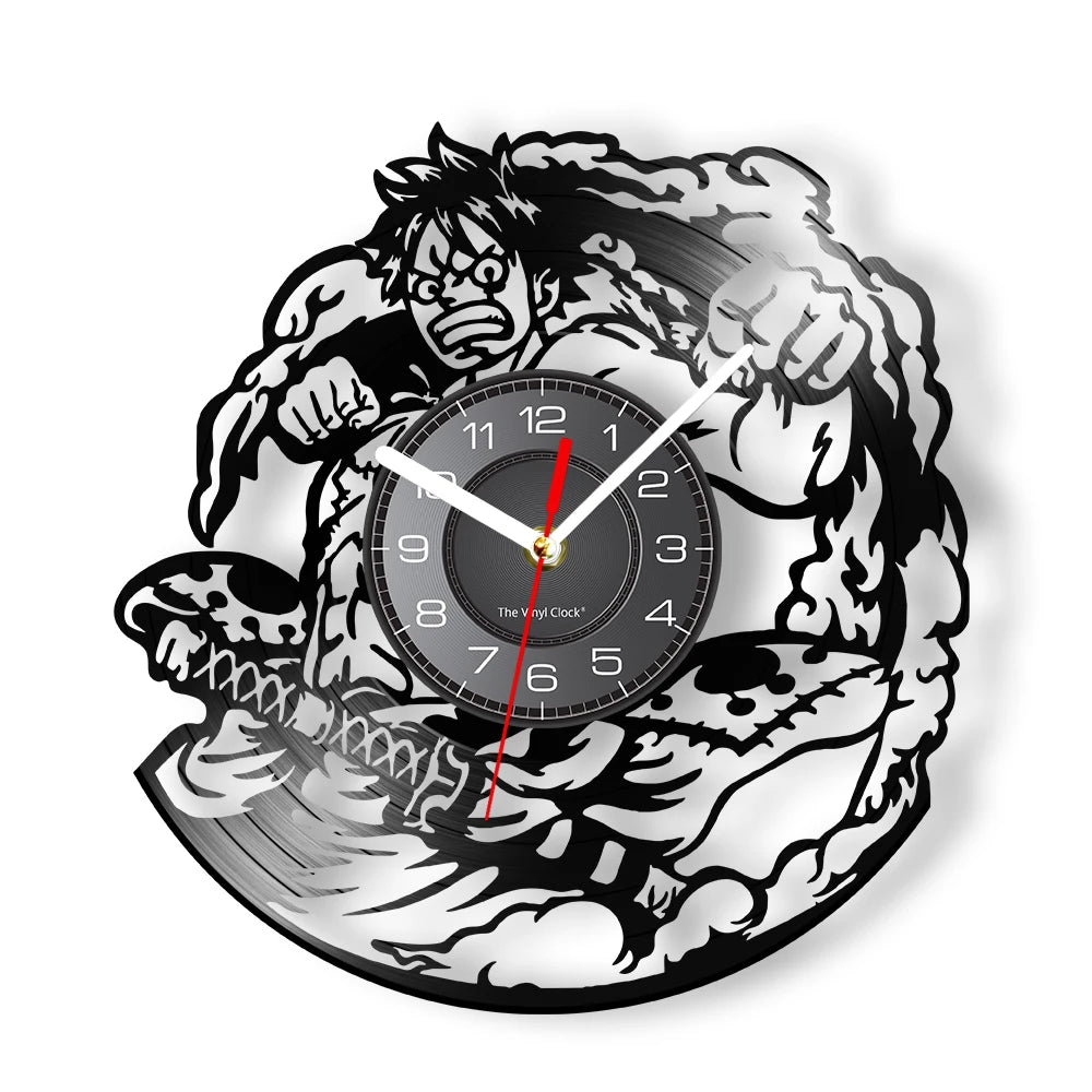 Luffy Vinyl Wall-mounted Clock
