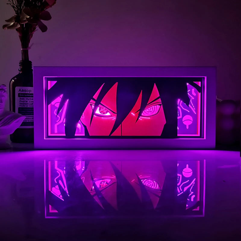 Anime Shadow Box Night Light