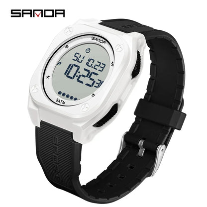 SANDA New Fashion Men Electronic Watch