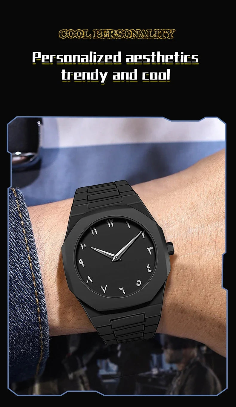 Minimalist Design Quartz Watch Casual Lightweight