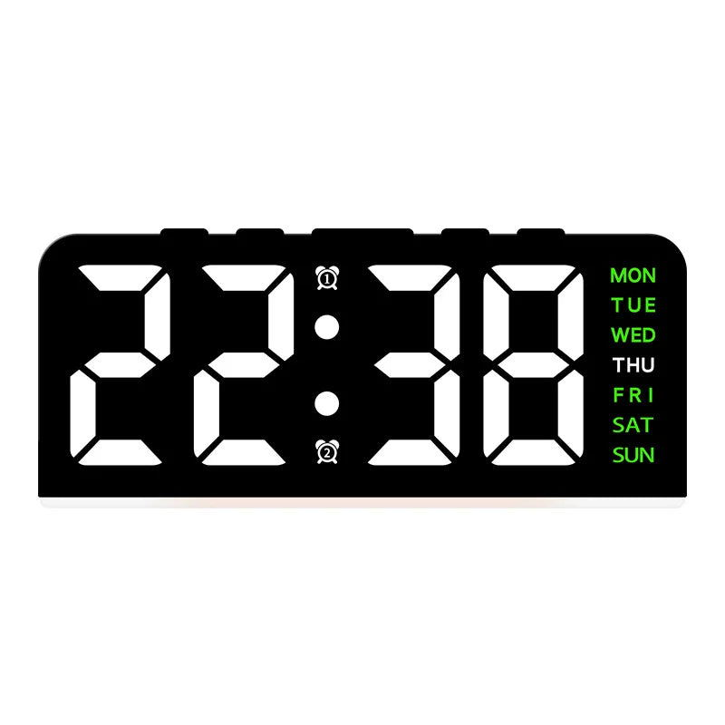 7'' LED Digital Alarm Clock/Night Light