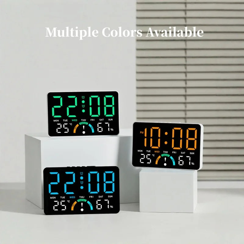 Digital LED Alarm Clock