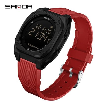 SANDA New Fashion Men Electronic Watch