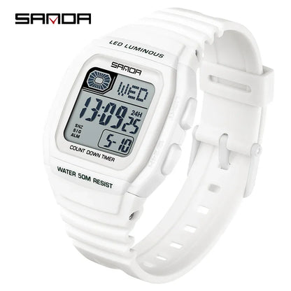 SANDA New Fashion Youth Electronic Watch