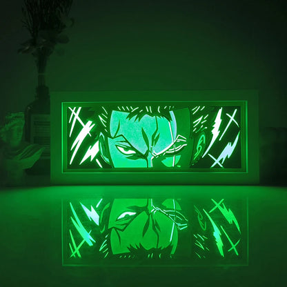 Anime Shadow Box Night Light