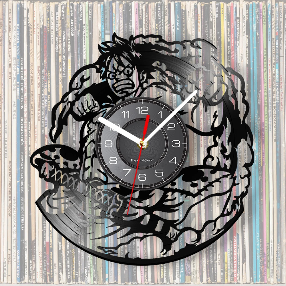Luffy Vinyl Wall-mounted Clock