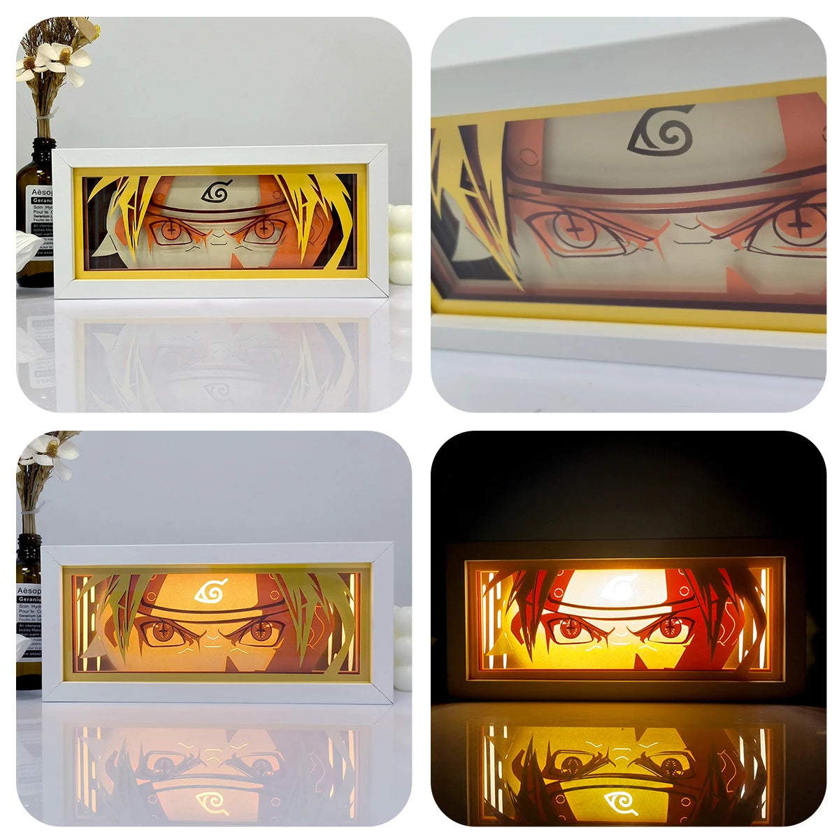 Anime Shadow Box Night Light