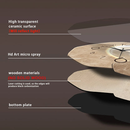 Modern Simple Moon Clock