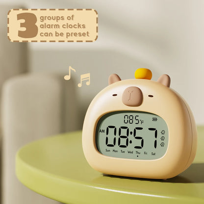 Cute Capybara Bedside Alarm