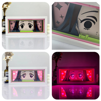 Anime Shadow Box Night Light