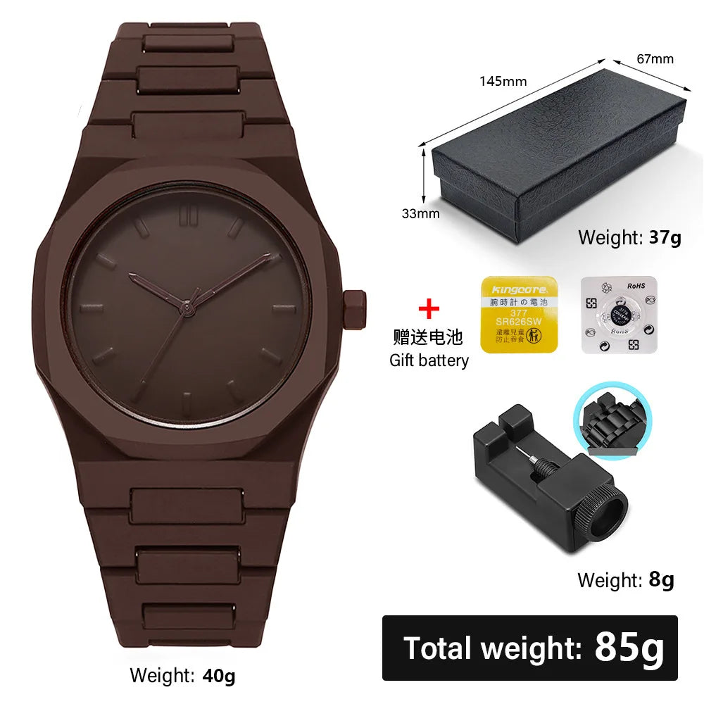 Minimalist Design Quartz Watch Casual Lightweight