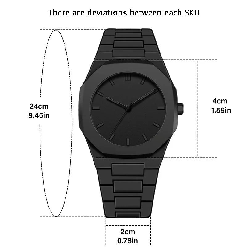 Minimalist Design Quartz Watch Casual Lightweight