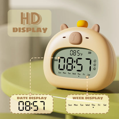 Cute Capybara Bedside Alarm
