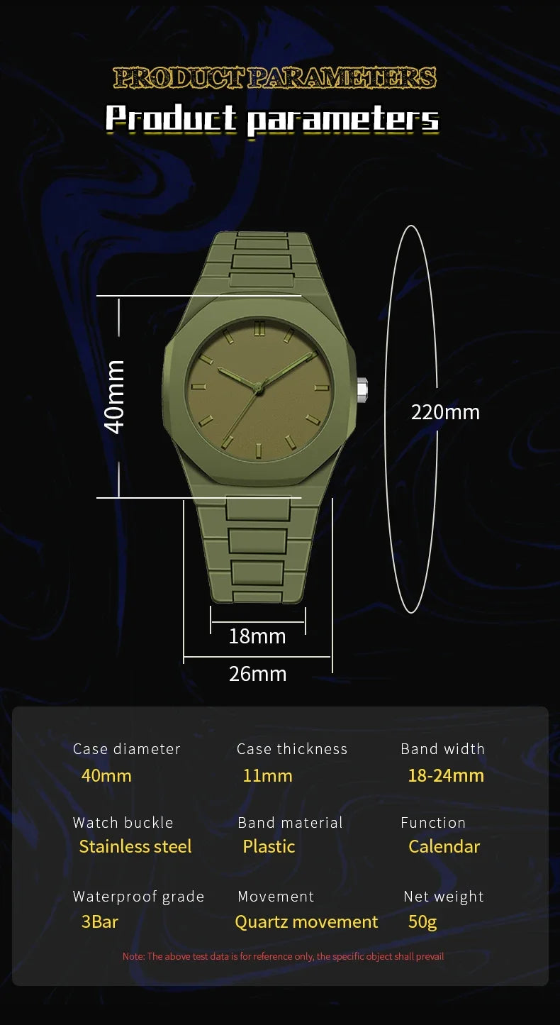 Minimalist Design Quartz Watch Casual Lightweight