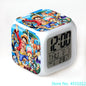 8x8x8cm Anime One Piece LED Alarm